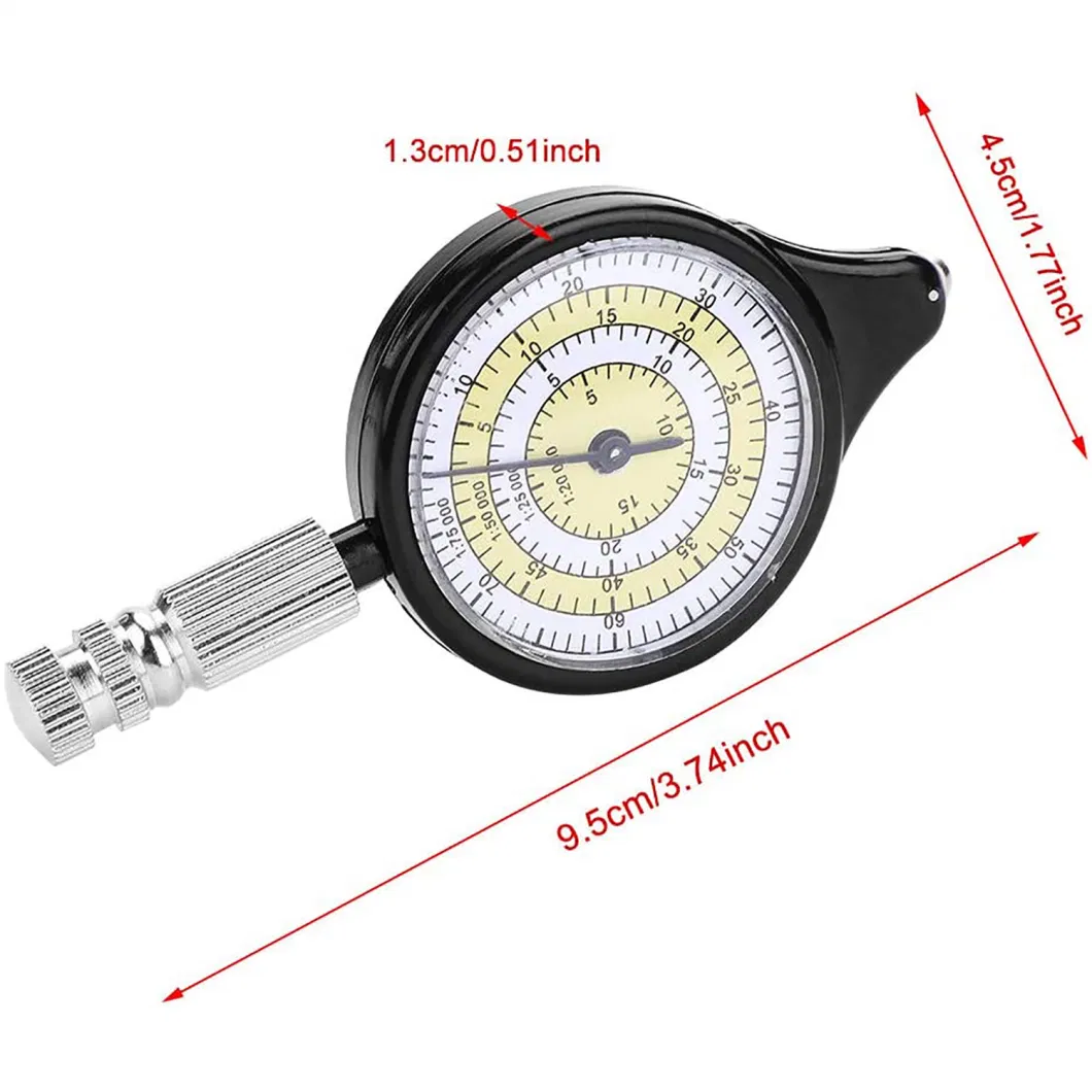 Rangefinder Multifunction Compass Map Odometer Curvimeter Outdoor Climbing Sport Wyz23847